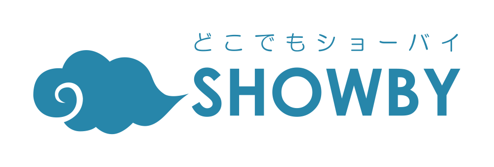 どこでもSHOWBY ロゴ