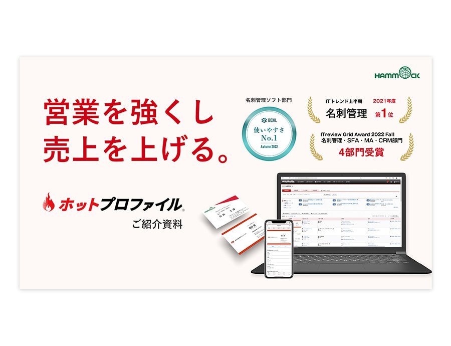 ホットプロファイルの資料サムネイル