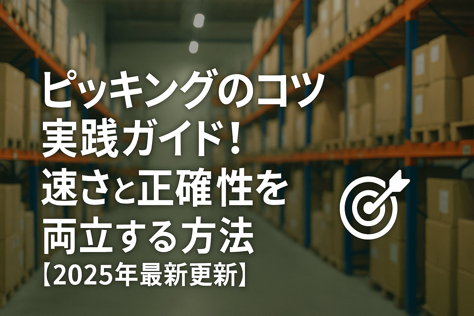 ピッキングのコツ実践ガイド！速さと正確性を両立する方法【2026年最新更新】