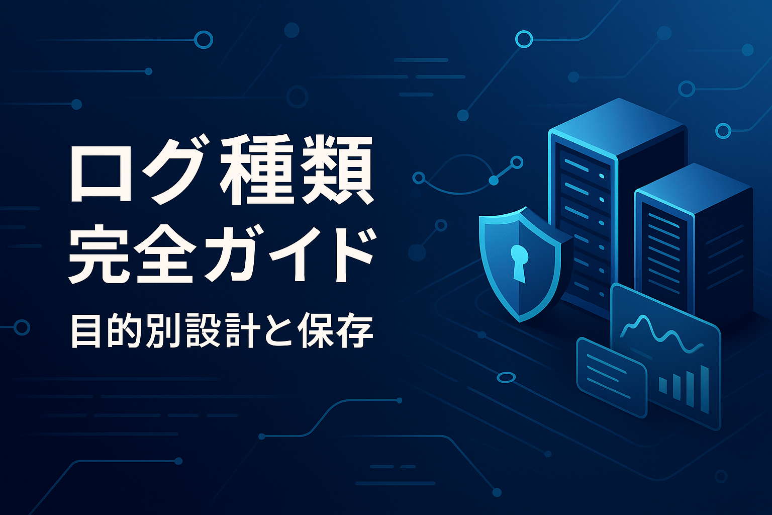 ログ種類一覧と役割｜システム・操作・アクセス別に徹底解説【2026年最新版】