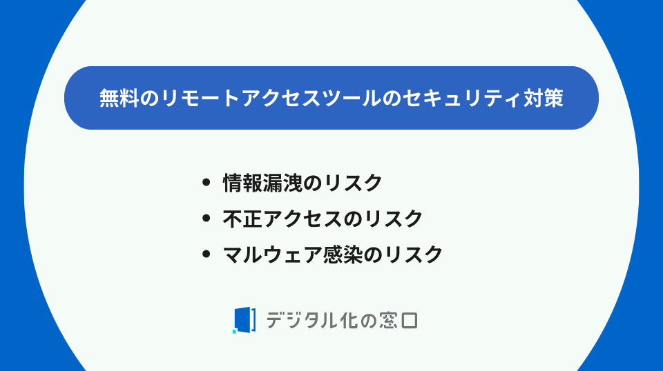 無料のリモートアクセスツール