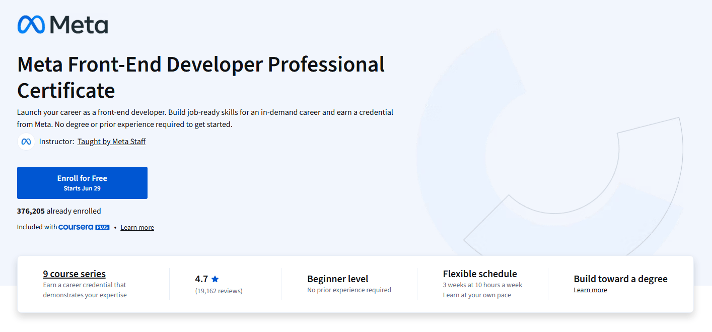 meta-front-end-developer