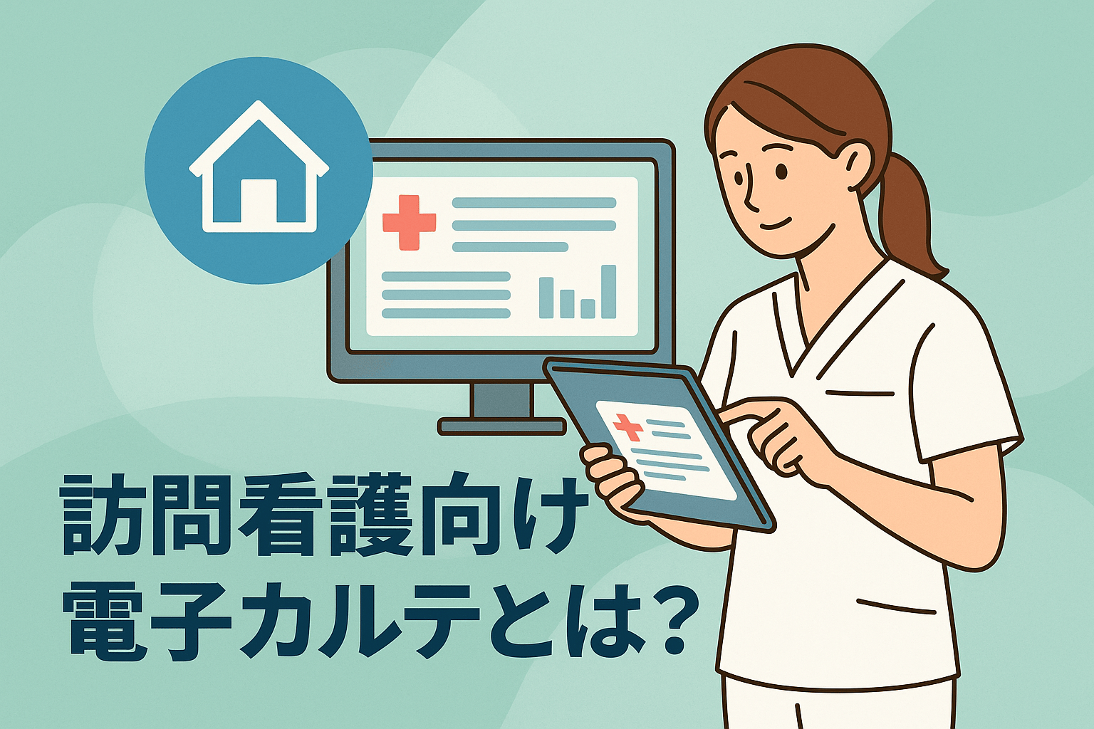 訪問看護向け電子カルテとは？導入のメリットや選定ポイントを徹底解説
