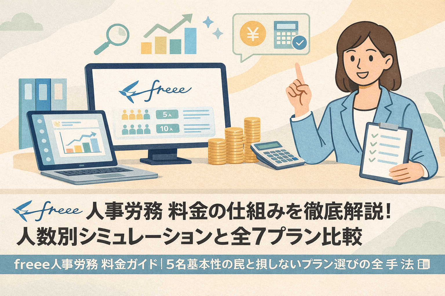 freee人事労務 料金ガイド｜5名基本料金の罠と損しないプラン選びの全手法