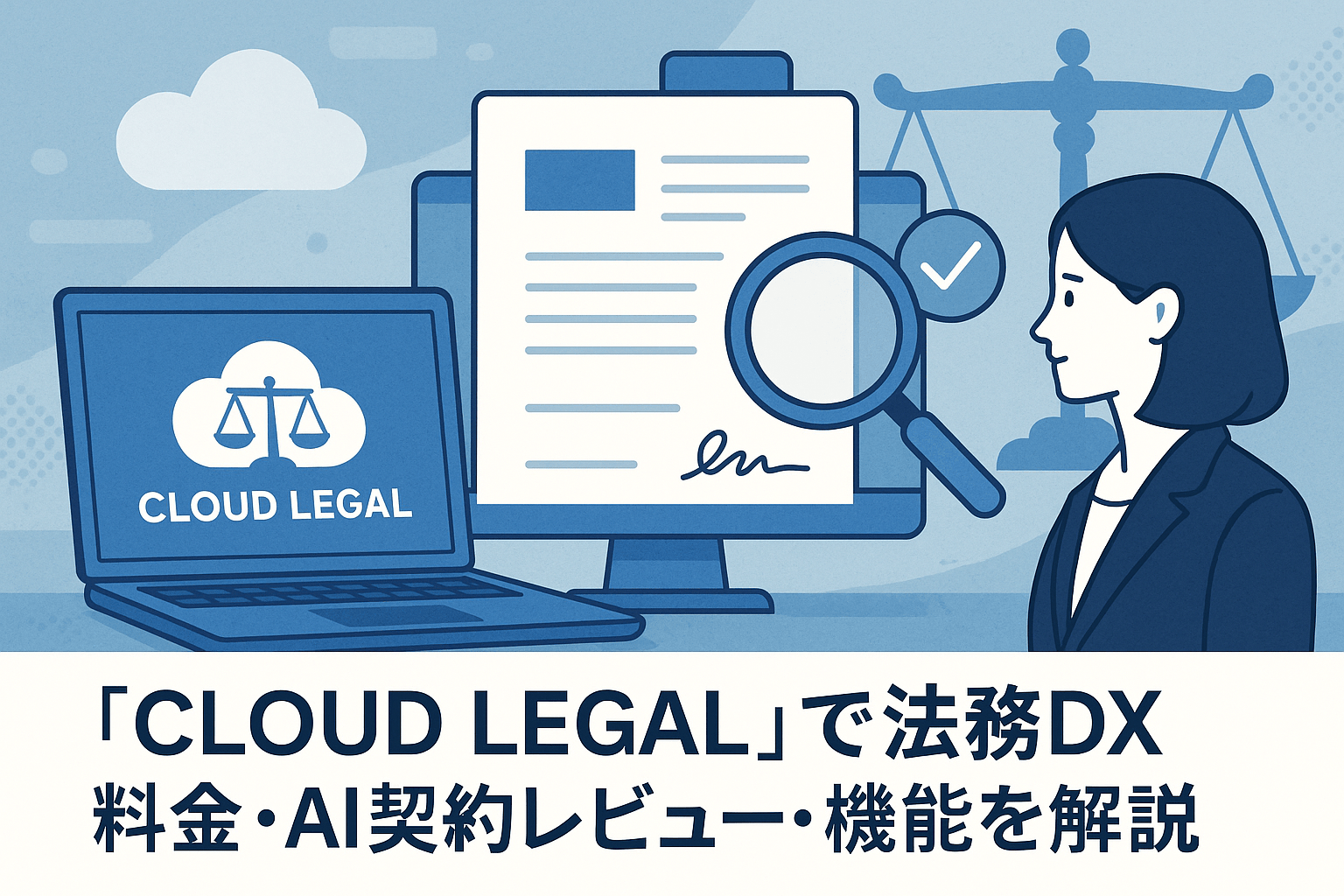 CLOUD LEGALの料金、特徴、強みを解説｜生成AI×弁護士の法務アウトサービス【2026年最新版】