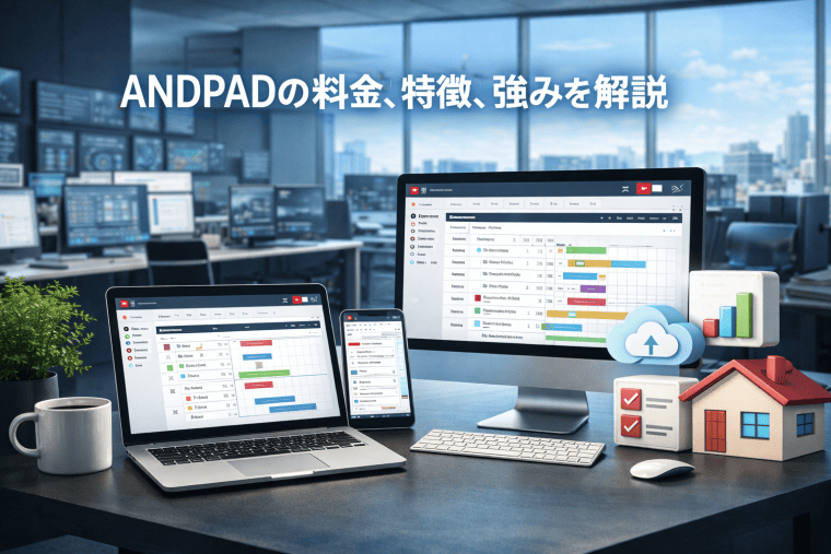 ANDPADの料金、特徴、強みを解説｜シェアNo.1の見積ポイント