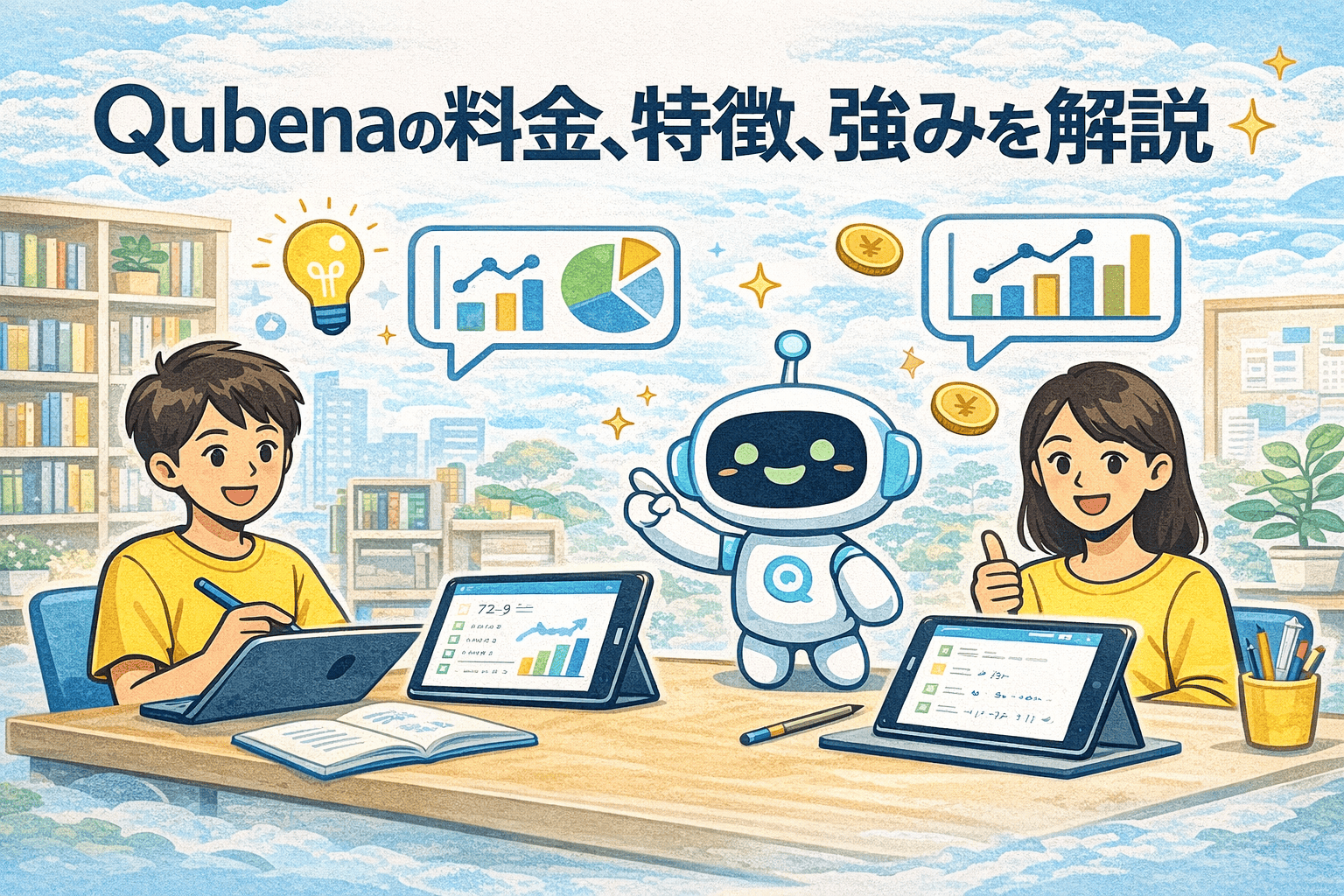 Qubenaの料金、特徴、強みを解説｜AI型教材