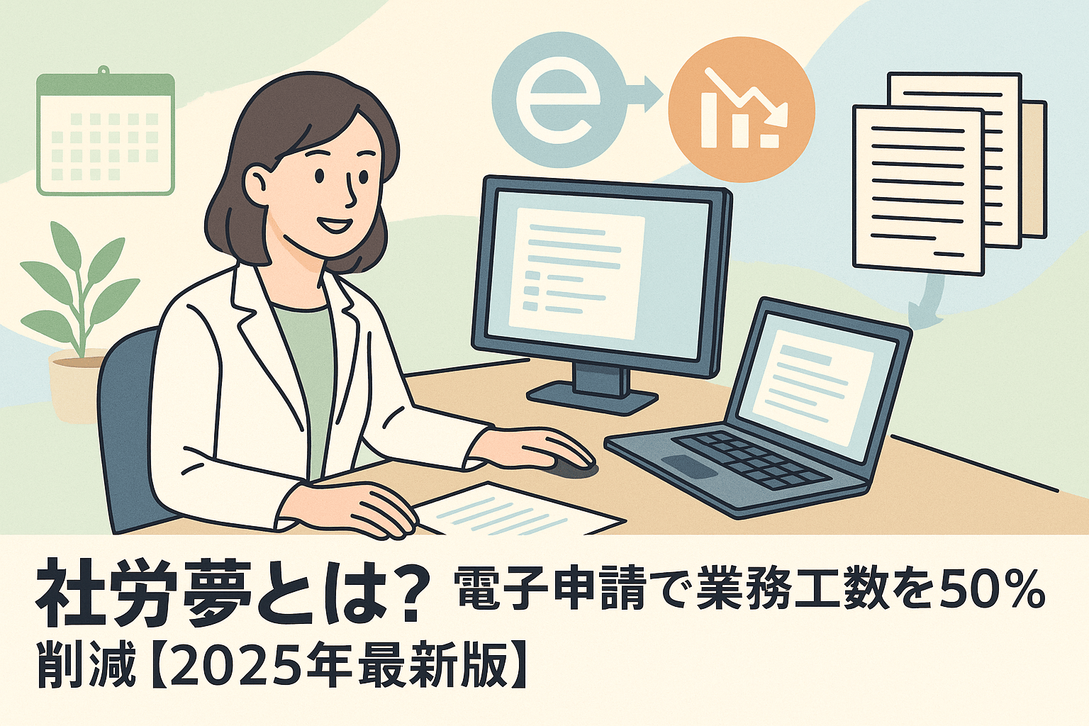 社労夢とは？ 最新機能・料金・導入事例まで徹底解説｜電子申請で業務工数を50%削減