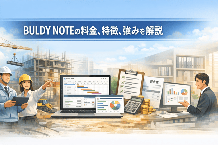 BULDY NOTEの料金、特徴、強みを解説｜工程も原価も受発注も一気通貫
