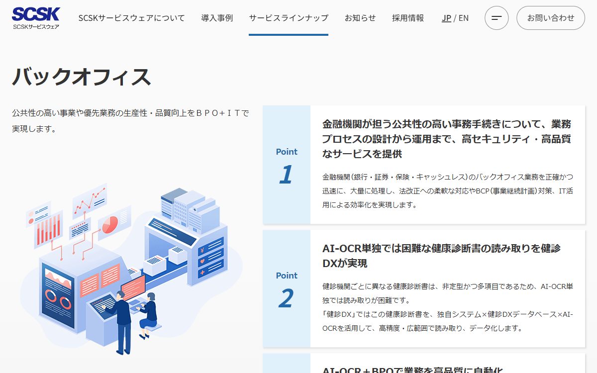 SCSKサービスウェア株式会社 公式サイト