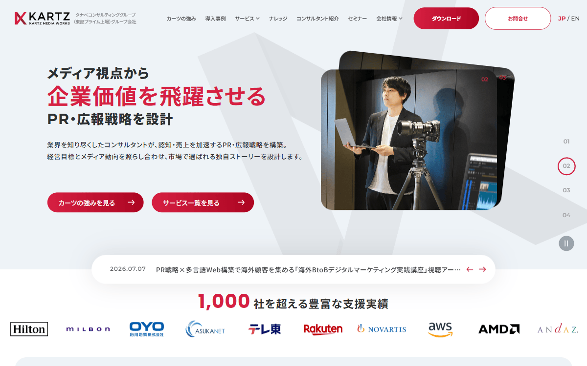 株式会社カーツメディアワークス 公式サイト