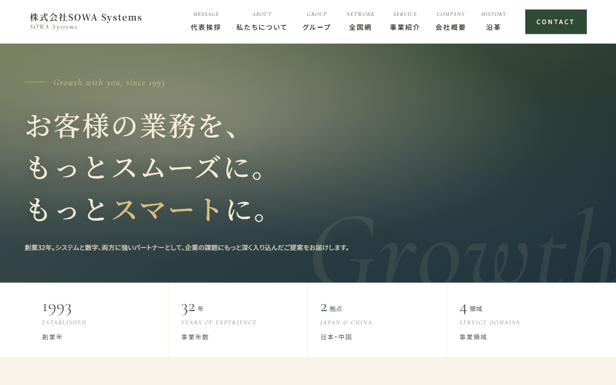 株式会社SOWA Systems 公式サイト
