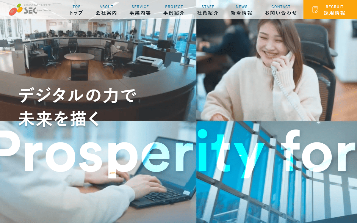 株式会社システムエンタープライズ 公式サイト