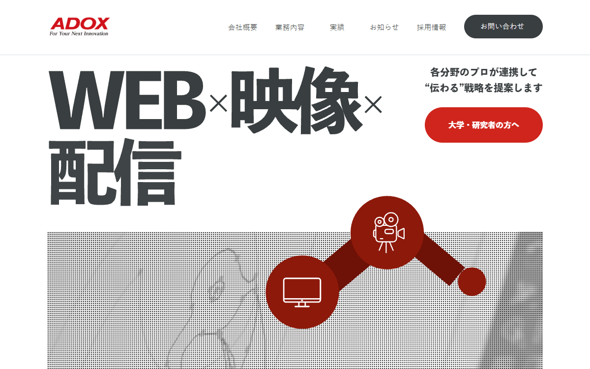 株式会社アドックス 公式サイト