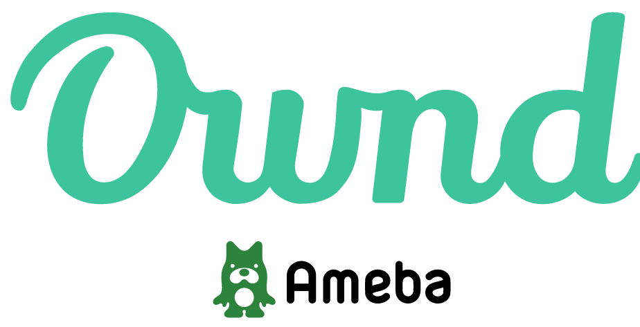 Webサイト作成サービス Ameba ownd ロゴ