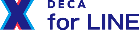DECA for LINE（デカ・フォー・ライン） ロゴ