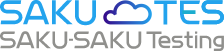 SAKU-SAKU Testing ロゴ