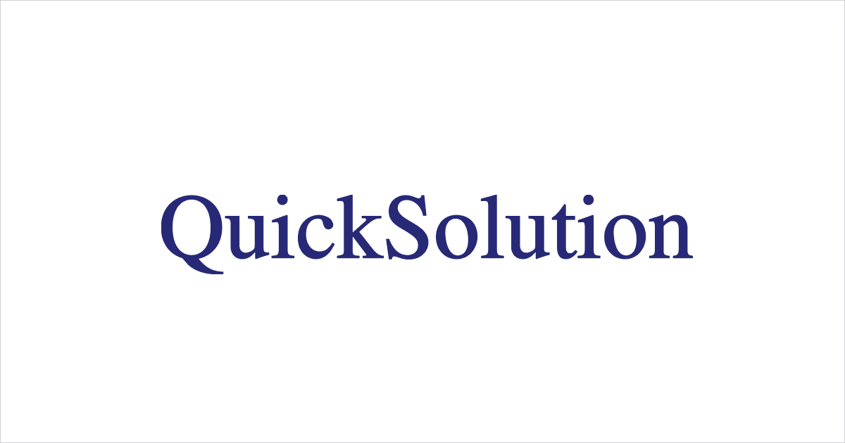 QuickSolution ロゴ