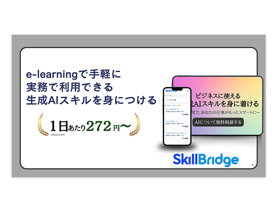 SkillBridgeの資料サムネイル