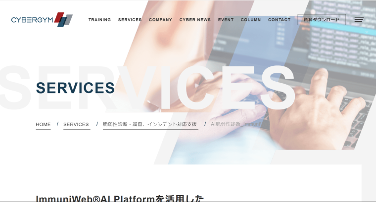 cybergymjapan-services-security-immuniweb