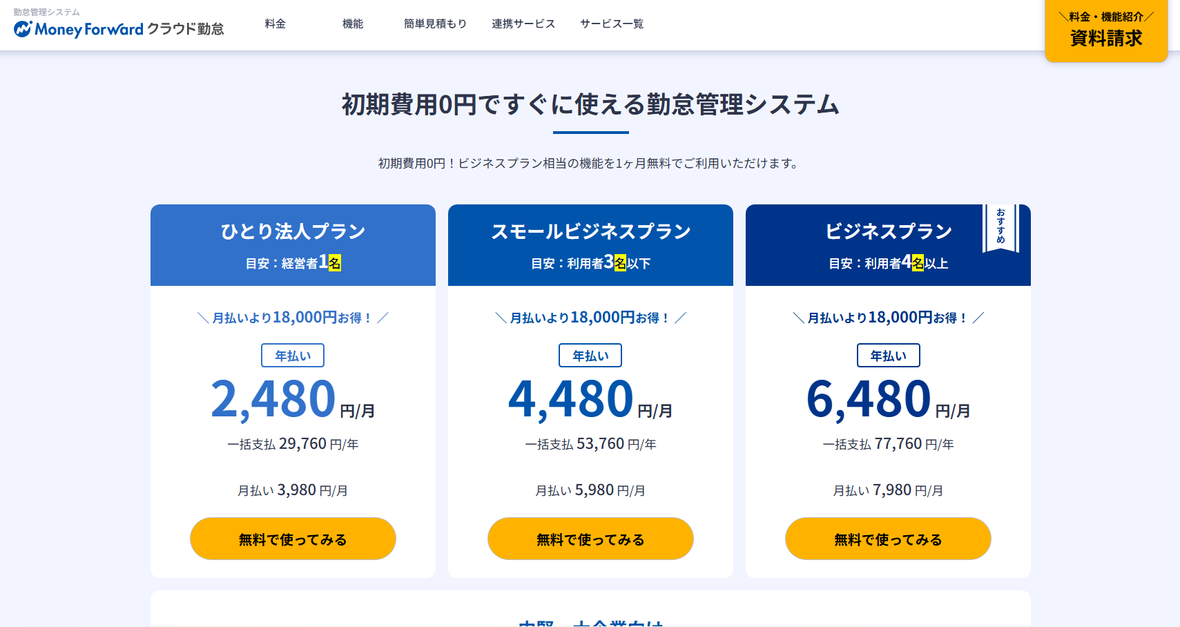 biz-moneyforward-attendance-price