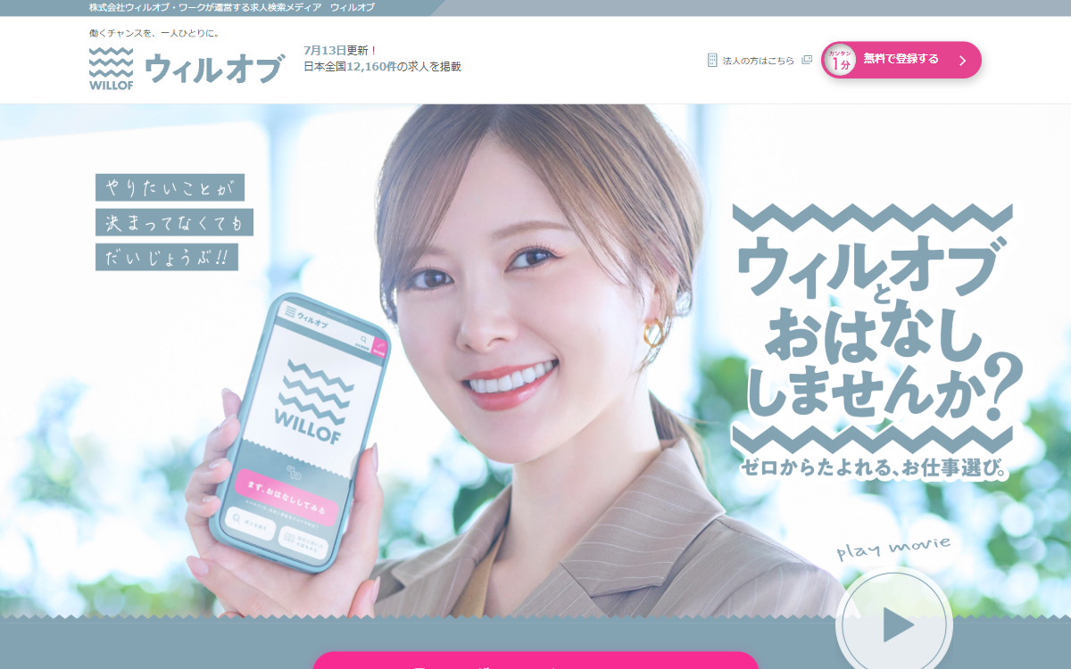 株式会社ウィルオブ・ワーク 京都支店 公式サイト